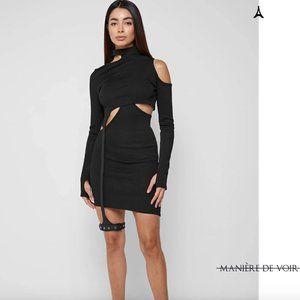 NWT Maniere De Voir Cut Out Suspender Dress size US 6
